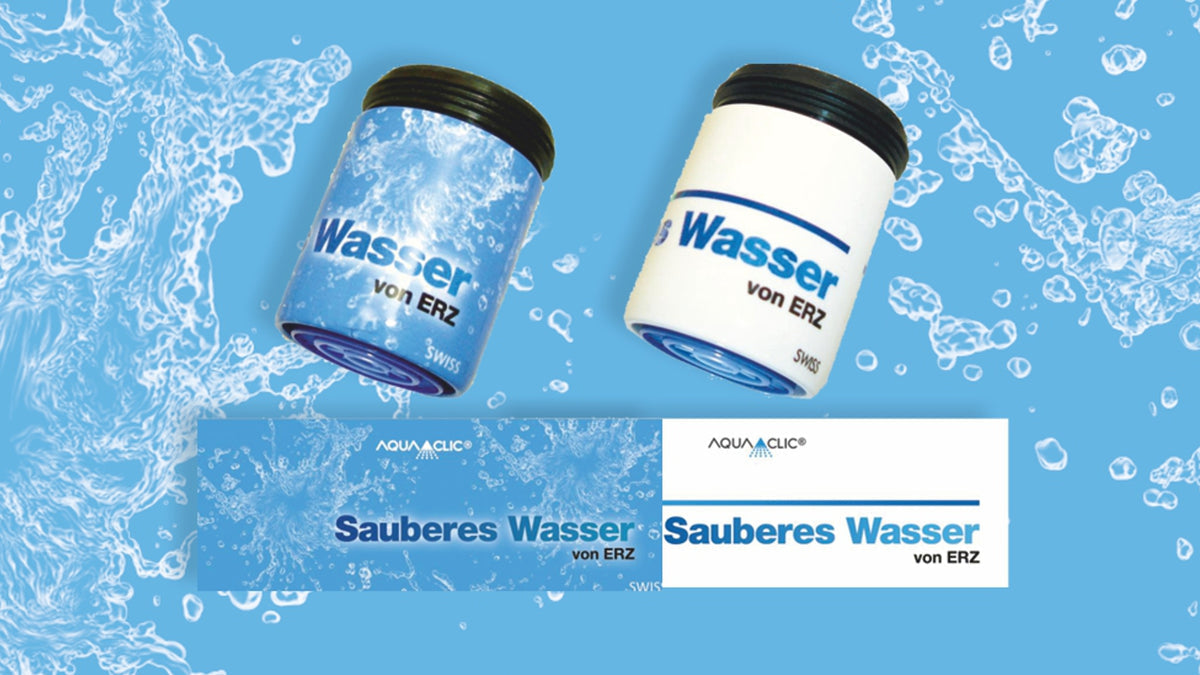 Sauberes Zürcher Wasser fliesst durch einen AquaClic-Strahlregler
