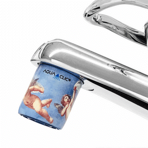 Wassersparer für den Wasserhahn mit Strahlformer und Flying Angels-Design zur Senkung des Wasserverbrauchs und der Energiekosten