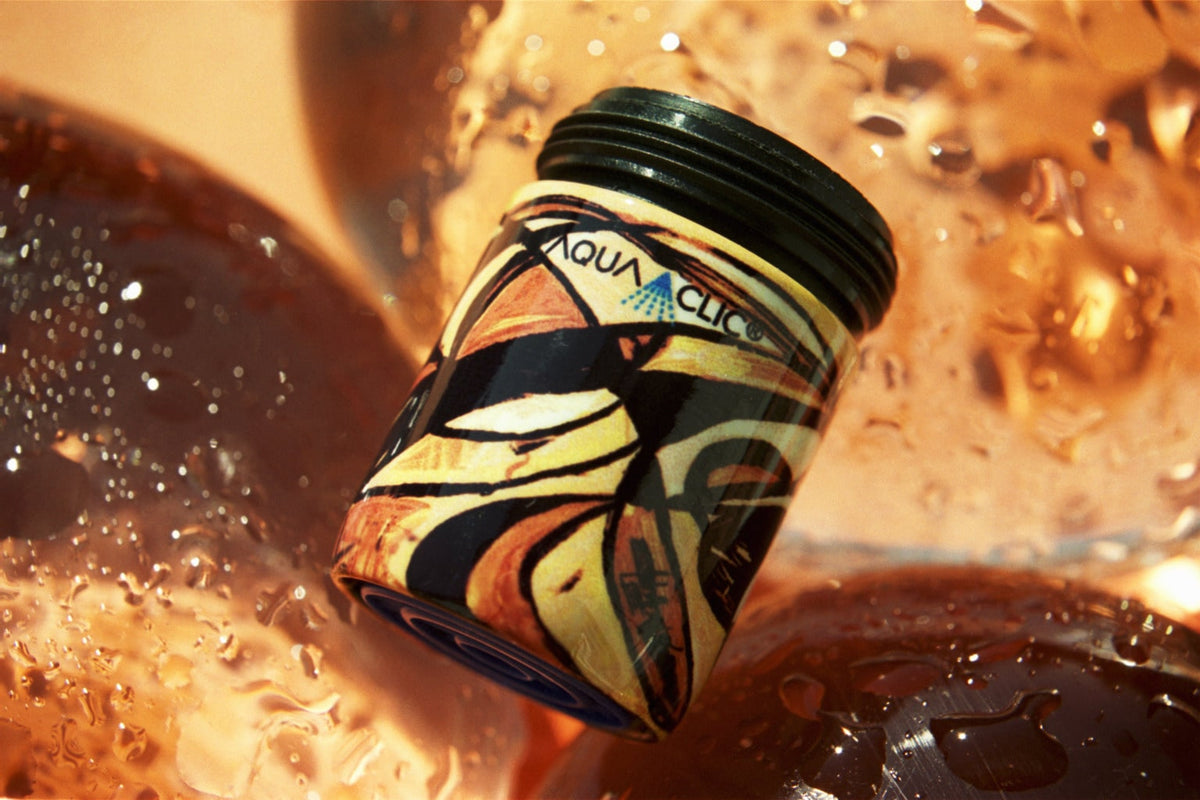 AquaClic-Strahlregler in Movimento-Design spart Wasser und Kosten