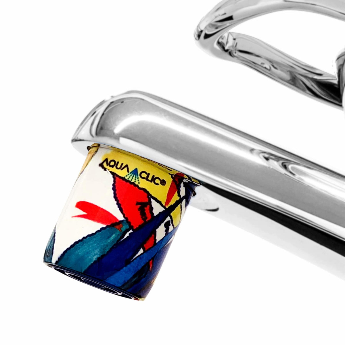 Wassersparer für den Hahn mit Strahlregler und Energy-Design zur Reduktion des Wasserverbrauchs und der Energiekosten