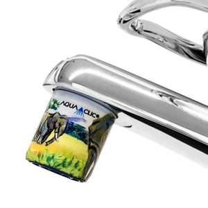 Elefant -Durchflussmengenregler am Hahn