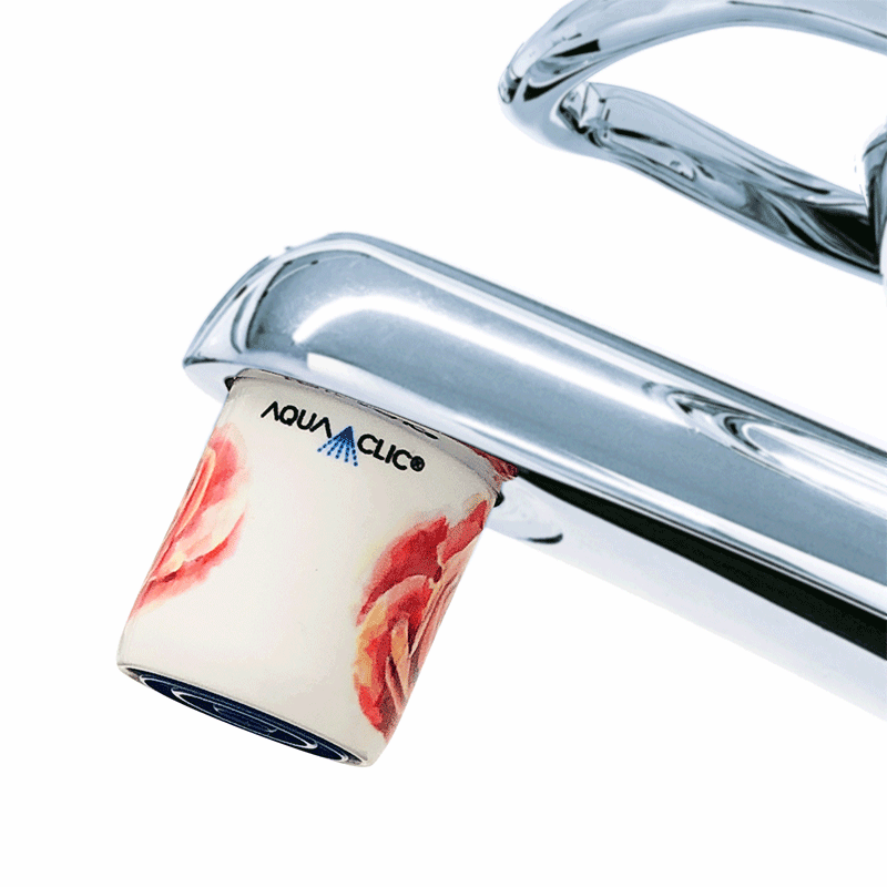 Durchflussmengenregler mit Rose rose-Design für einen effizienten und kostensparenden Wasserhahn