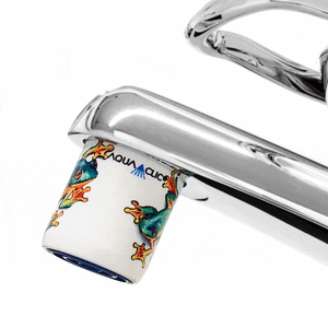 Red eyed frog-Design-Wasserhahn: reduziert den Wasserverbrauch und spart Geld und Energie