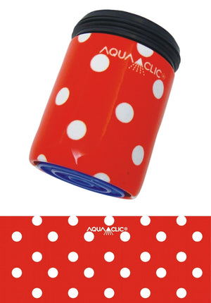 AquaClic-Strahlformer am Hahn mit ChuchichÀschtli-Design spart Kosten und CO2-Emissionen