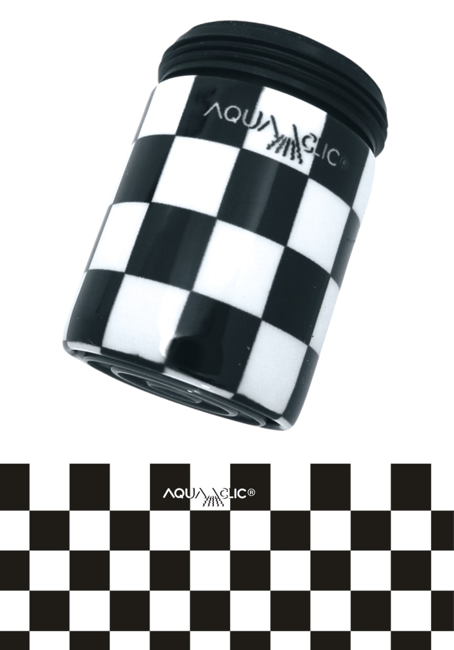 Wasserhahn mit Strahlformer und AquaClic-Technologie in Grand Prix-Design reduziert den Wasserverbrauch und CO2-Emissionen