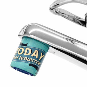 Durchflussmengenregler am Hahn mit Future / Today-Design für einen effizienten und kostensparenden Wasserhahn