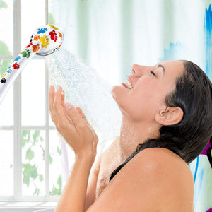 Set de douche pratique SwissClima avec mousseurs pour robinet