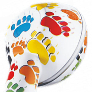 Nahaufnahme SwissClima Sparduschkopf mit Design Tätzli