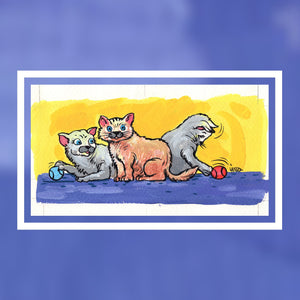 Wassersparer für den Hahn mit Strahlregler und Pussycats-Design zur Reduktion des Wasserverbrauchs und der Energiekosten