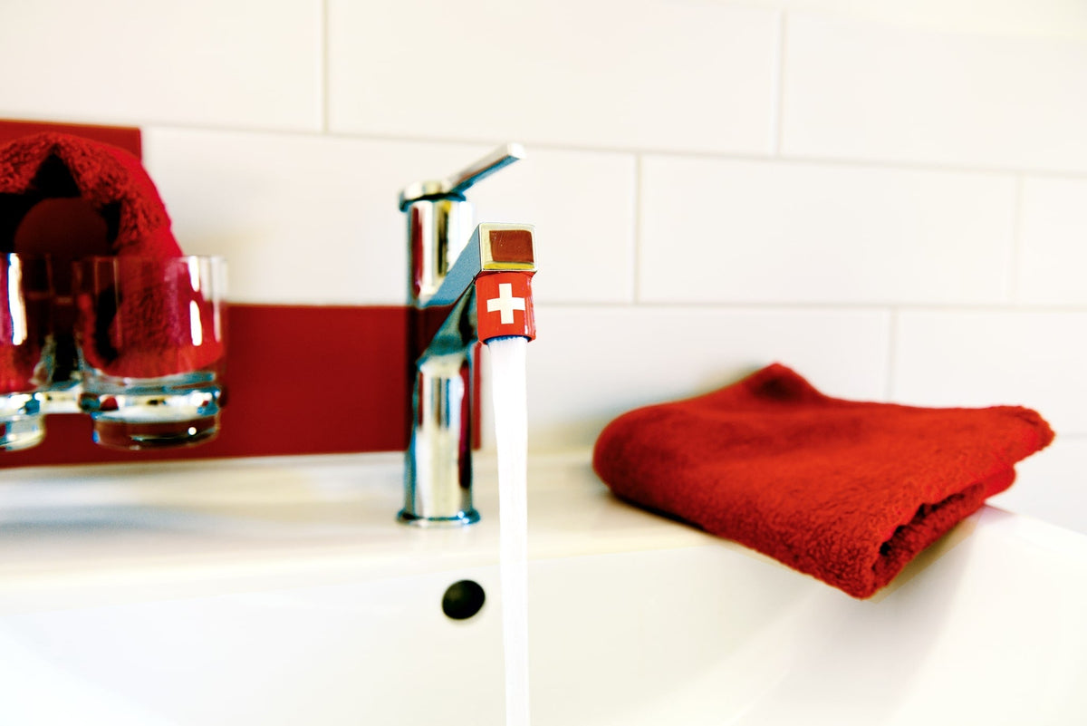 Durchflussmengenregler mit  Suisse-Design für einen effizienten und kostensparenden Wasserhahn