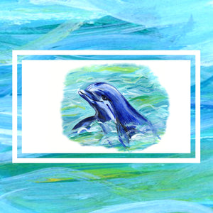 Ein AquaClic-Durchflussmengenregler mit Ballet des dauphins-Design spart Wasser und Energie am Wasserhahn.