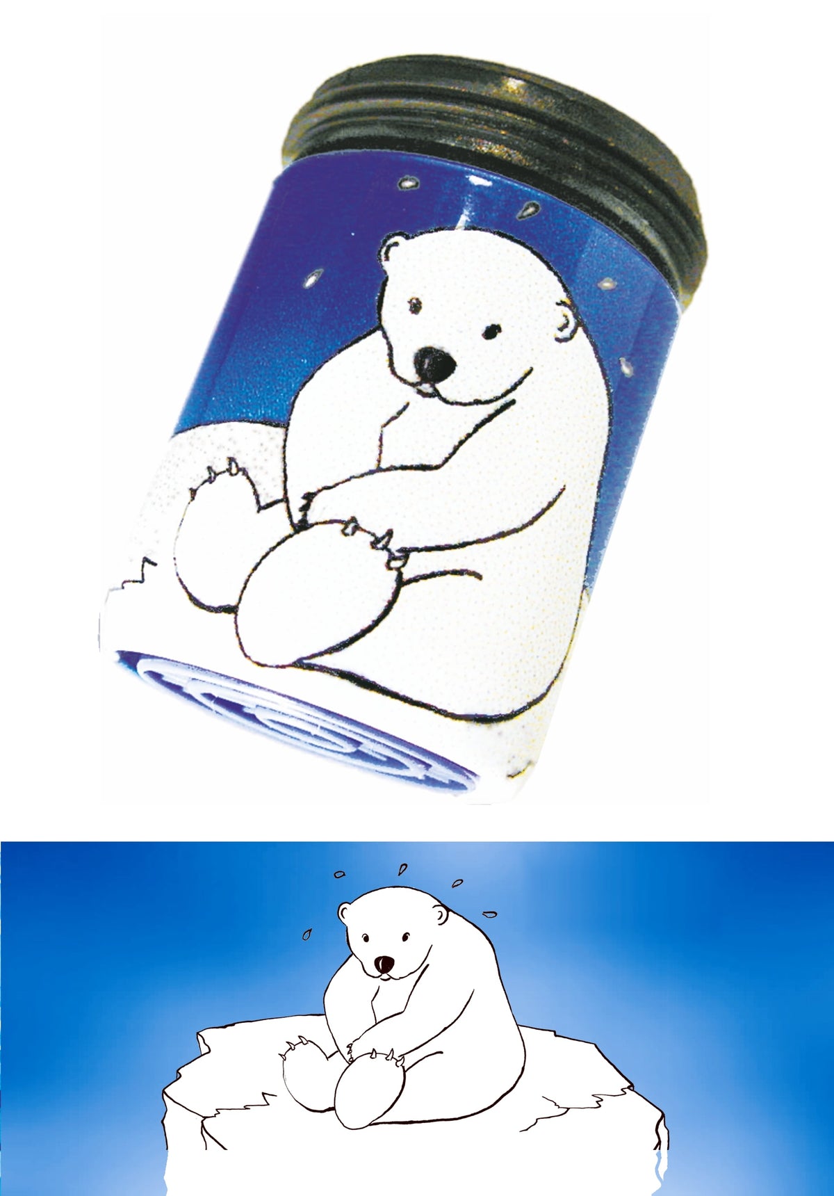 Einfach und effektiv: Ours polaire-Strahlregler am Wasserhahn