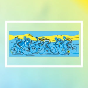 Perlstrahlregler am Wasserhahn mit AquaClic-Technologie und Tour de France-Design zur Verringerung des Wasserverbrauchs und der CO2-Emissionen