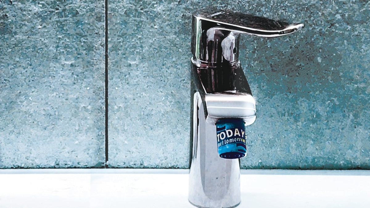 Senken Sie Ihren Wasserverbrauch mit dem AquaClic-Perlstrahlregler und Future / Today-Design zur Reduktion des Wasserverbrauchs und der Energiekosten