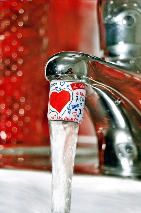 TI AMO!-Design spart Wasser und Energie.