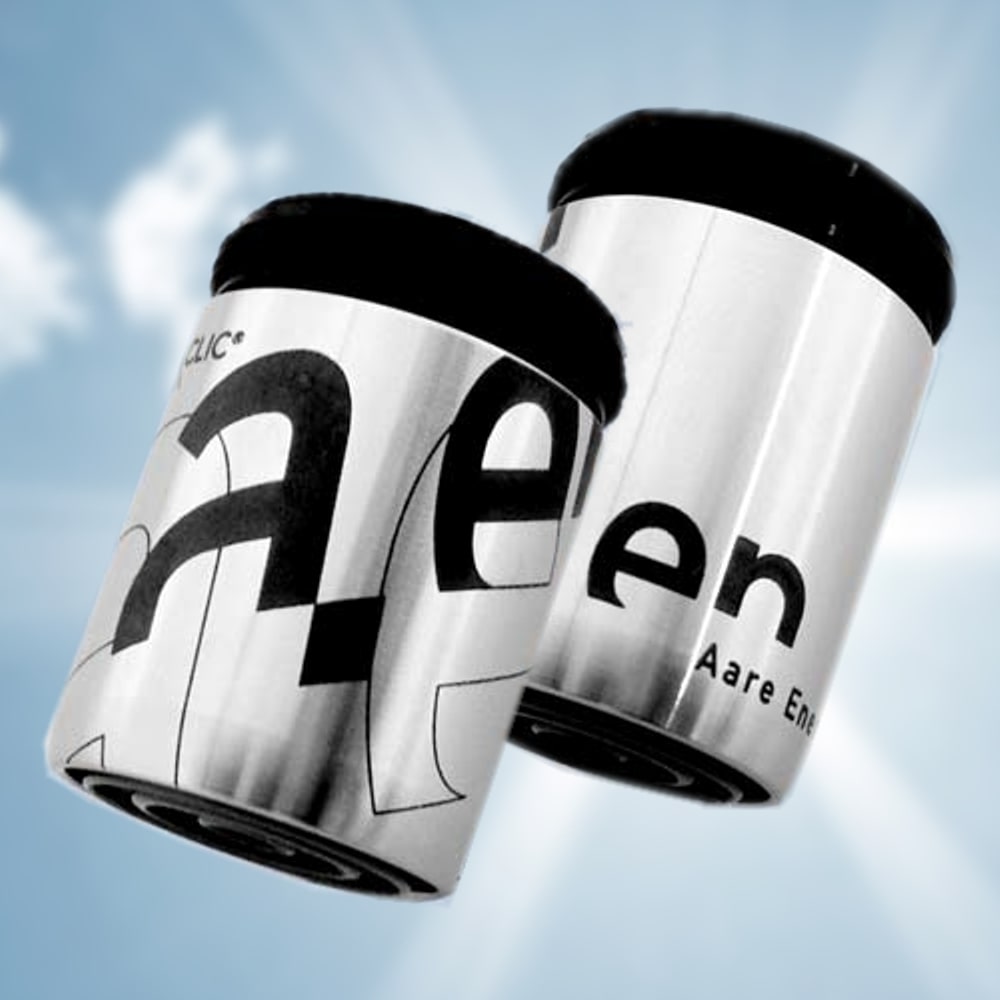 So erhalten Sie den Aqua Clic zum Aktionspreis: ■ Aqua Clic persönlich bei der a.en (Solothurnerstrasse 21, Olten, Empfang 3. OG) zum Abholpreis beziehen. ■ Den Versandpreis in bar sowie Ihre Postadresse an die a.en senden. Der Aqua Clic wird Ihnen anschliessend per Post zugestellt. ■ Telefonische Bestellungen oder Bestellungen per Internet sind nicht möglich.