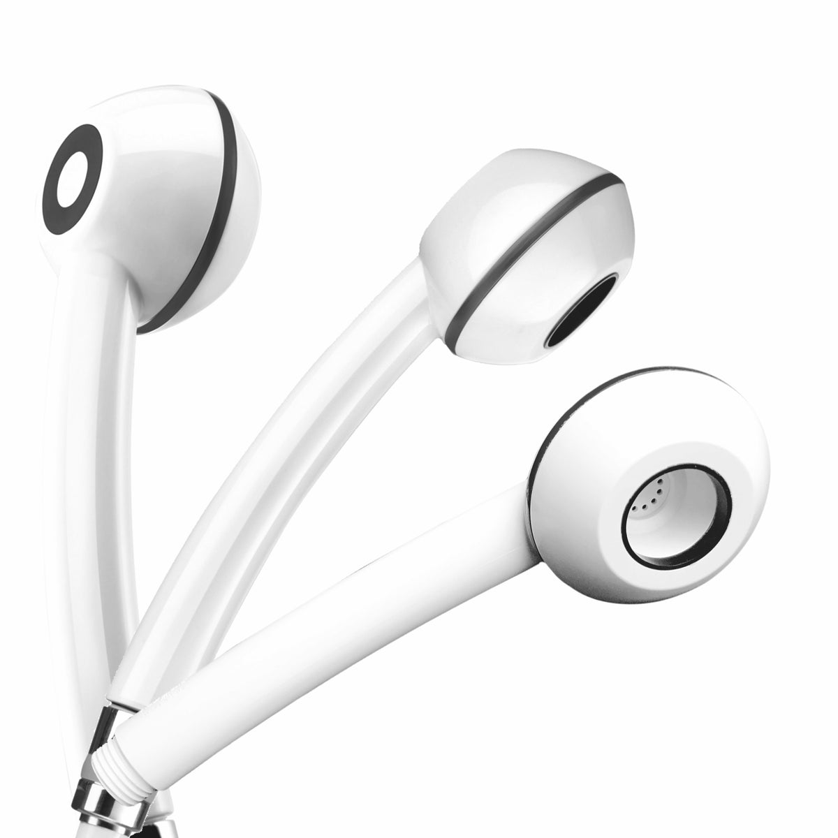 Douchette SwissClima avec tuyau flexible 175 cm, augmentation de pression, anticalcaire, étiquette énergie B-C