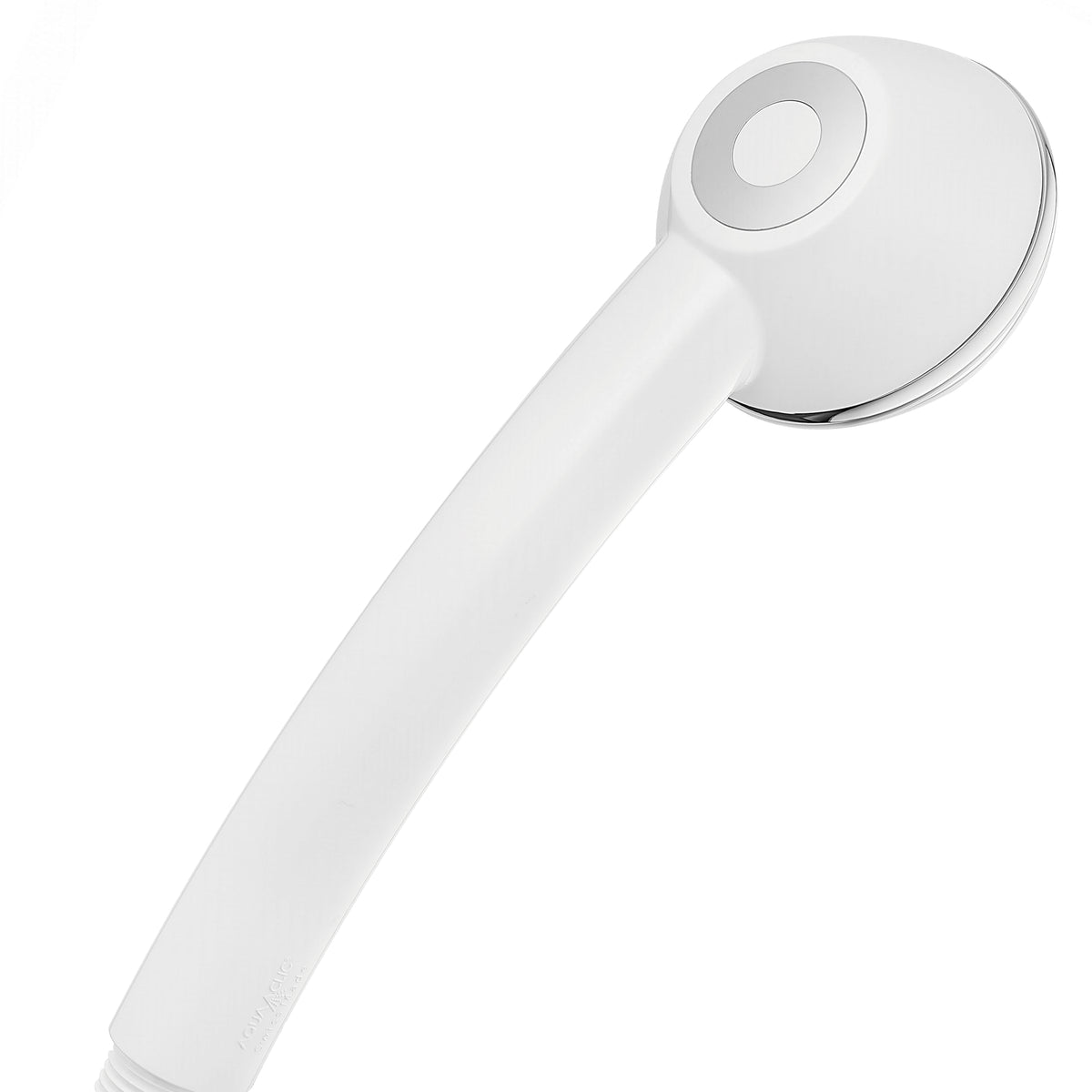 Duschkopf-Set SwissClima Eco: Sparbrause metallfrei, druckverstärkend, Energylabel B-C + Schlauch 175 cm