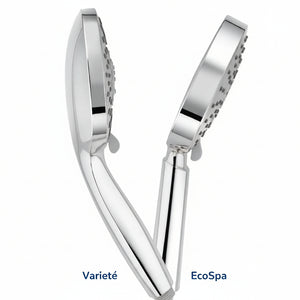 Duschkopf Variété oder EcoSpa – mehrstrahlig, wassersparend