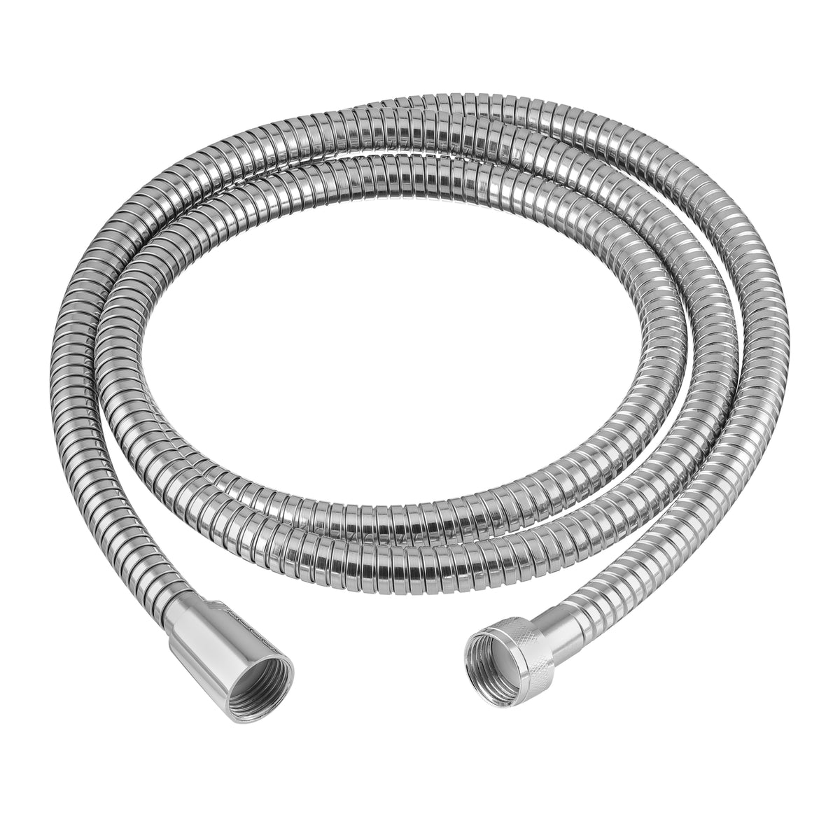 Duschschlauch aus delstahl, aufgewickelt