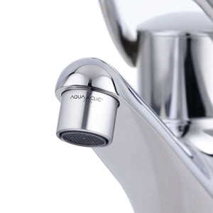 AquaClic Inox Petit: kompakter Strahlregler in Edelstahl