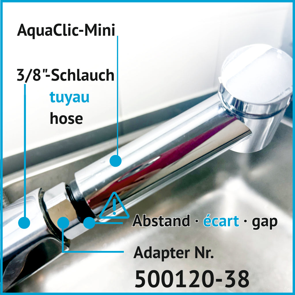 Spezialadapter für Nicht-Norm-Hähne