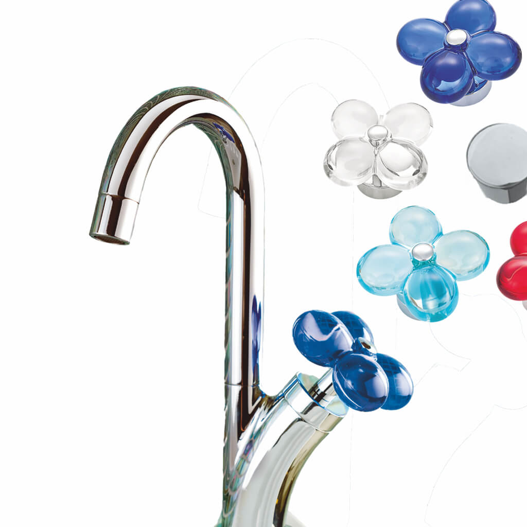 Kaltstart-Armatur EcoFleur mit Widerstand für grössre Wassermenge