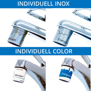 10 x AquaClic Energiestadt-Dessin oder neutral