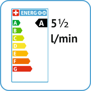 AquaClic Inox Petit: kompakter Strahlregler in Edelstahl