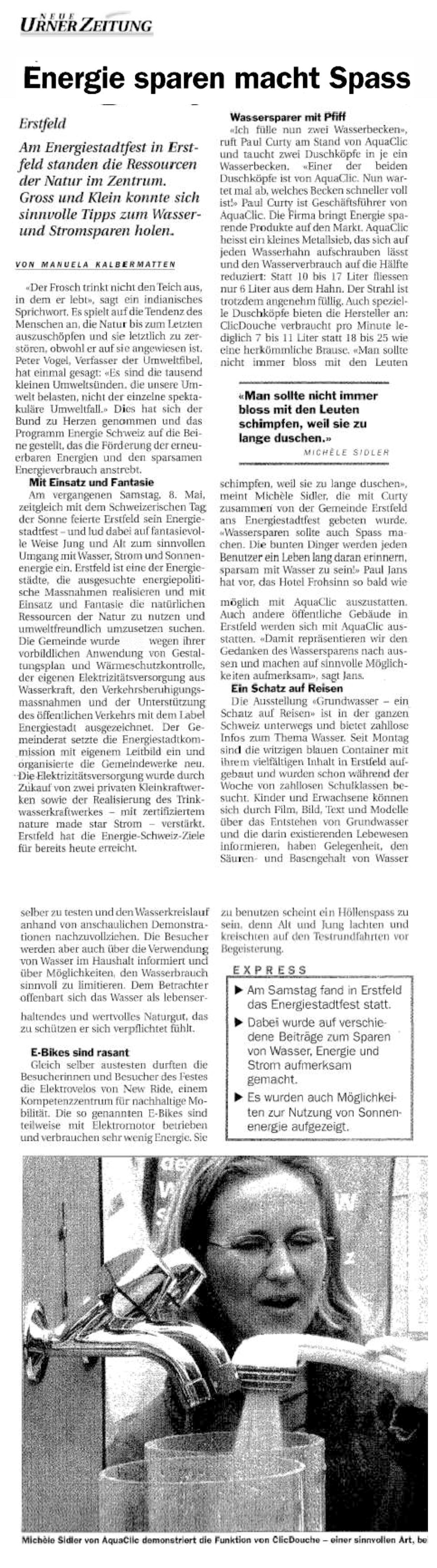 Energiestadt Erstfeld*, UR