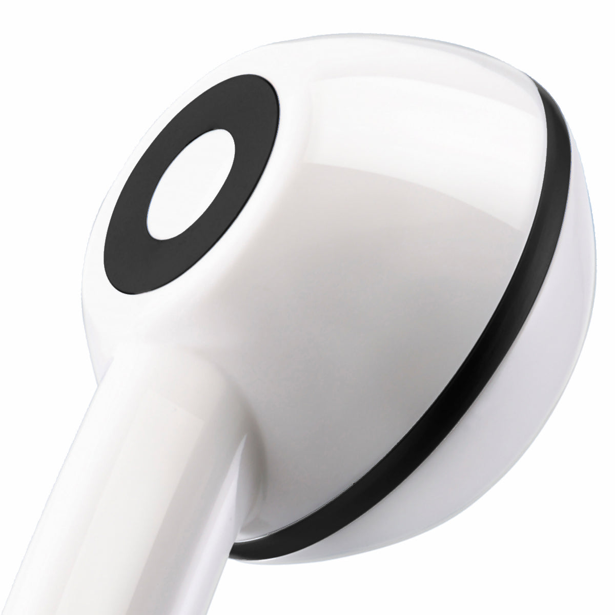 Duschkopf-Set SwissClima Eco: Sparbrause metallfrei, druckverstärkend, Energylabel B-C + Schlauch 175 cm