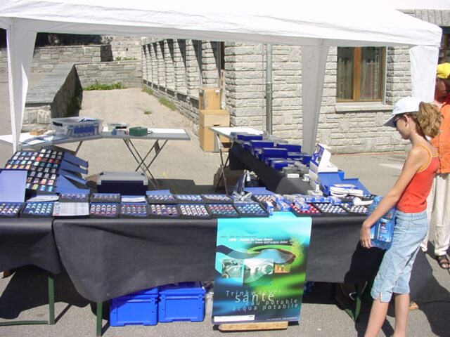 Erlebnis-Brunnen, Ausstellungs-Material für Ihren Stand - in Ausleihe