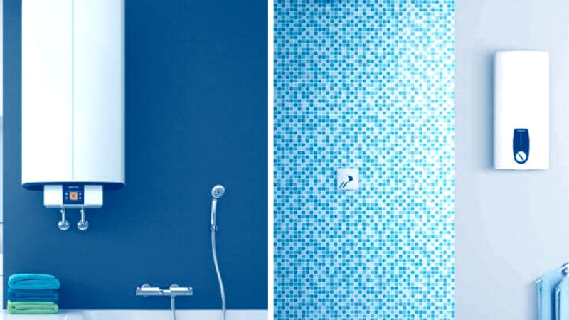 Chauffe-eau instantané et boiler avec économiseurs d’eau AquaClic
