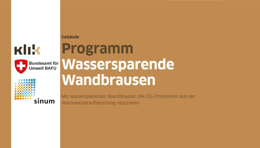 Nationales Förder-Programm «Wandbrausen Schweiz» (CH)