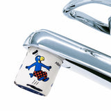 AquaClic Strahlregler Globi mit blauer Comicfigur