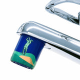 AquaClic Strahlregler Golf mit Golfer beim Abschlag