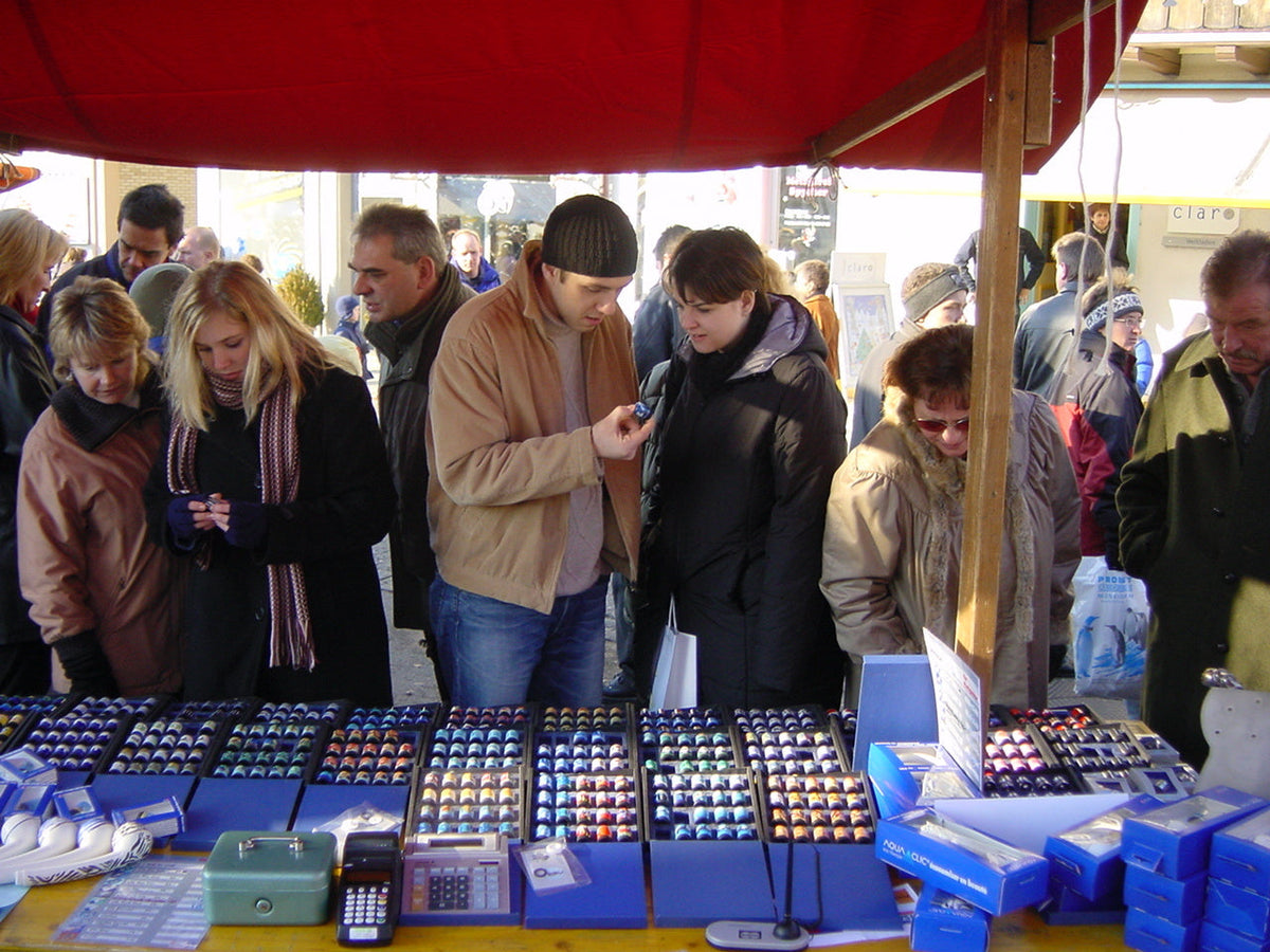 Münsinger-AquaClic-Verkauf am Weihnachtsmarkt Münsingen: Ausstellung 