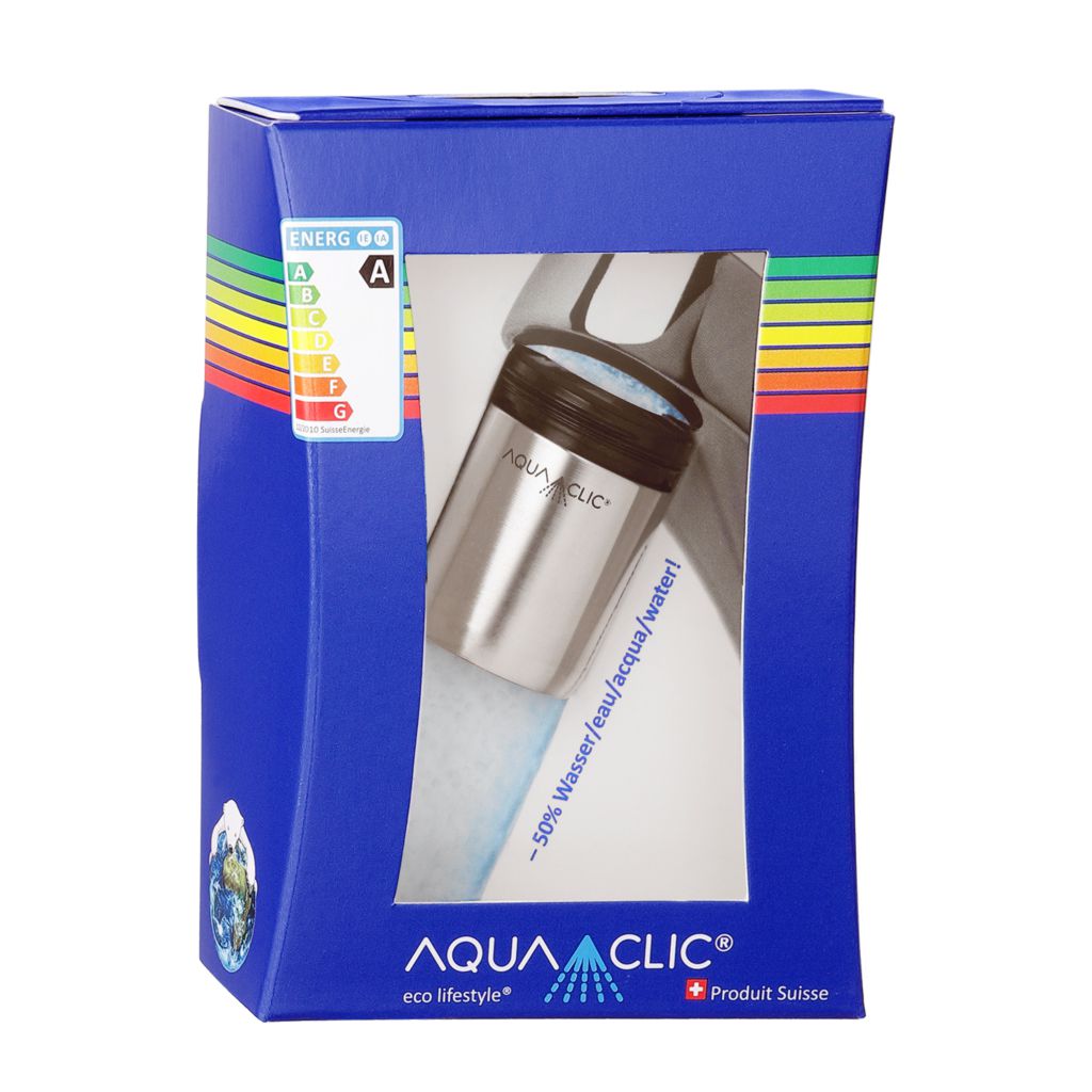 AquaClic Strahlregler «Pur», Edelstahl