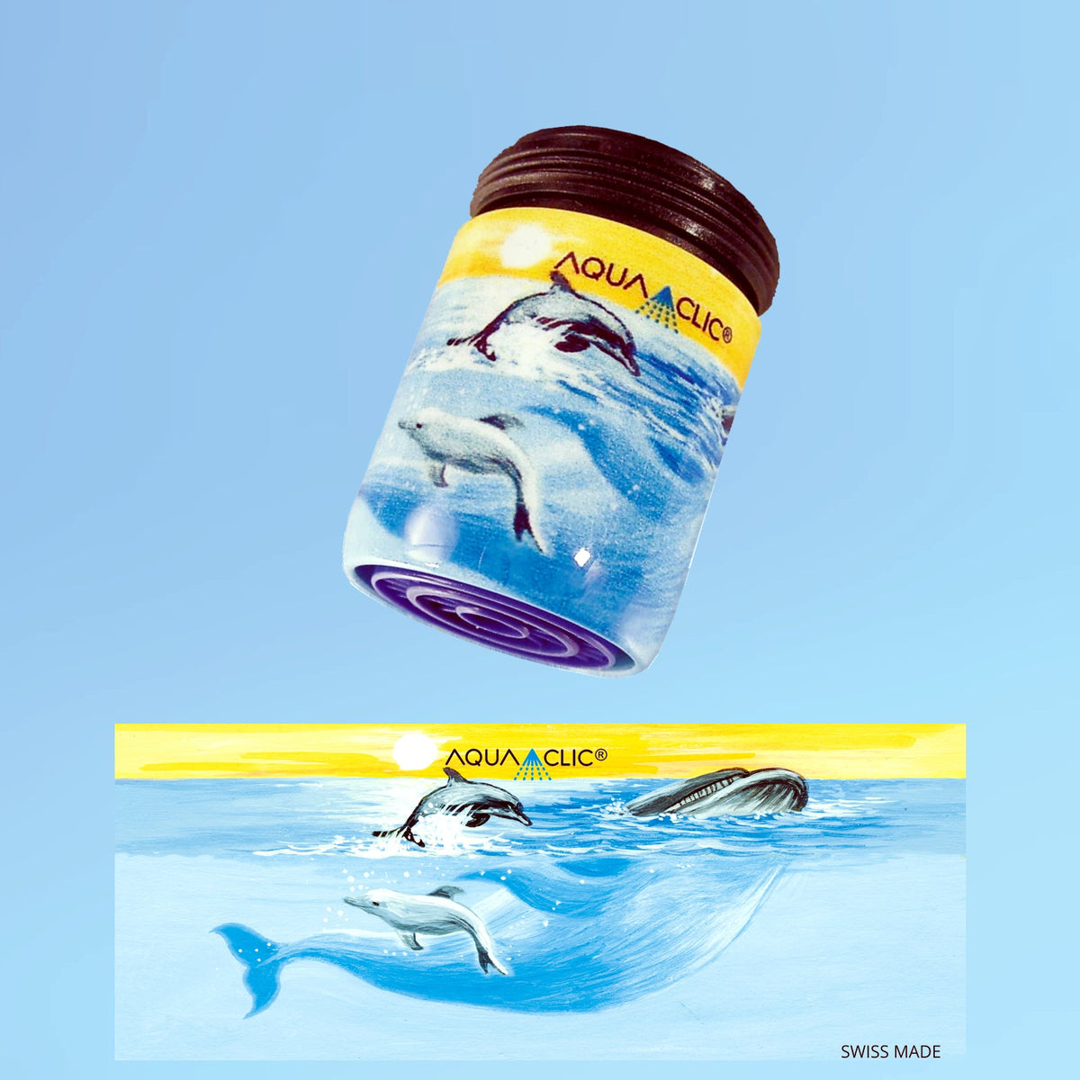 AquaClic® Baleine + dauphins