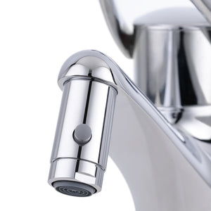 AquaClic Express mit Umschaltknopf am Wasserhahn, Airbooster