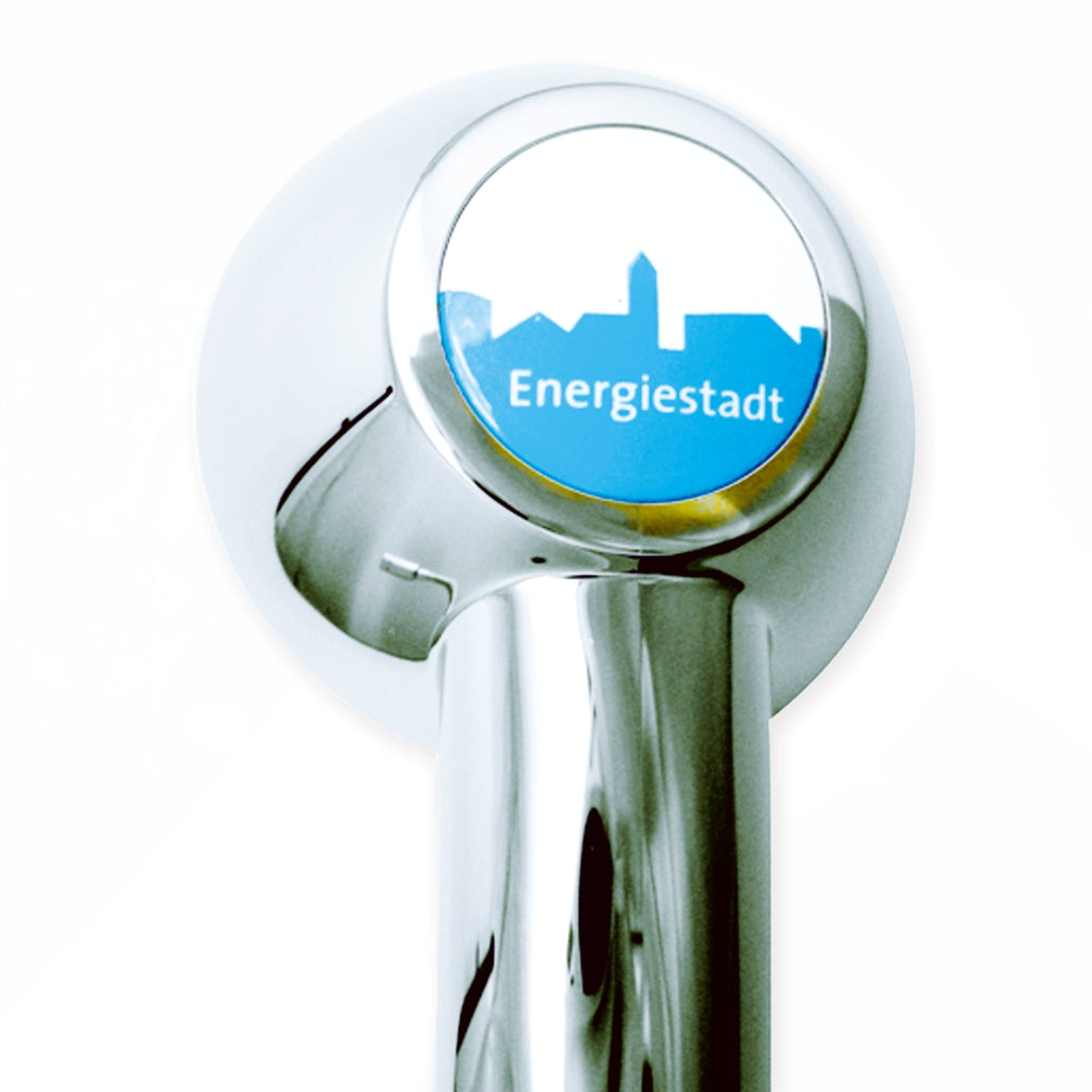 10 x Duschbrause Energiestadt-SwissClima, Wasserdruck-Erhöhung