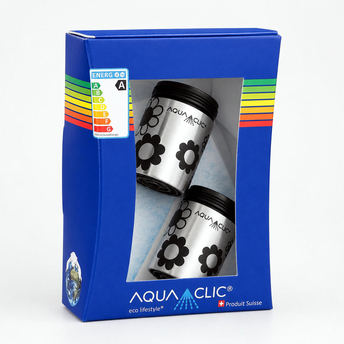 AquaClic Set Inox Pur