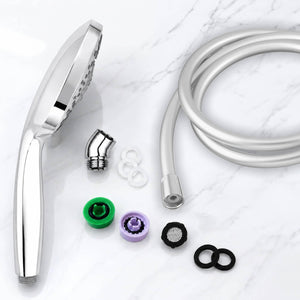 Pommeaux multijets – set de douche avec flexible et accessoires