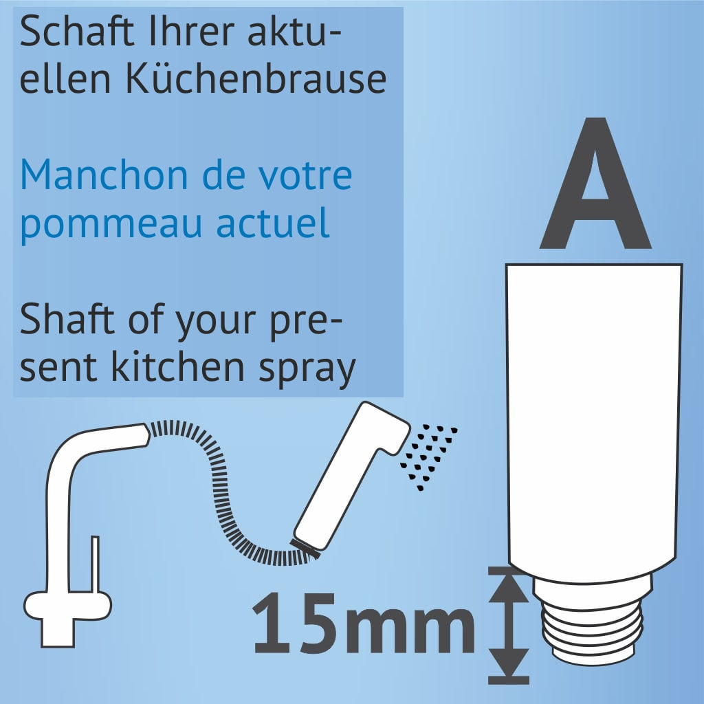 Ersatzteile für die Mini und ihre Vorgänger-Küchen-  + Reise-Brause