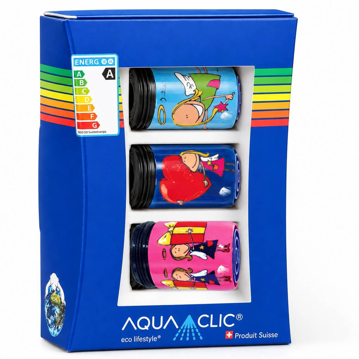AquaClic Engel – drei Designs