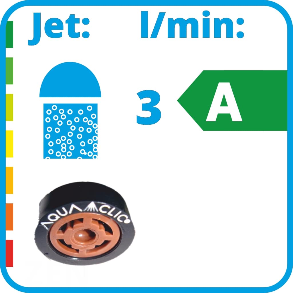 Eco-Jets + sprays p. AquaClic au robinet