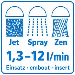 Eco-Jets + sprays, embouts p. AquaClic au robinet