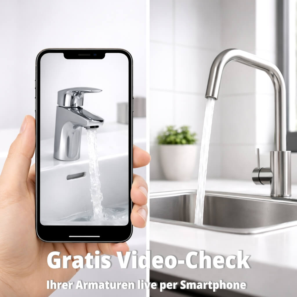Contrôle vidéo gratuit – vérification rapide du robinet via smartphone