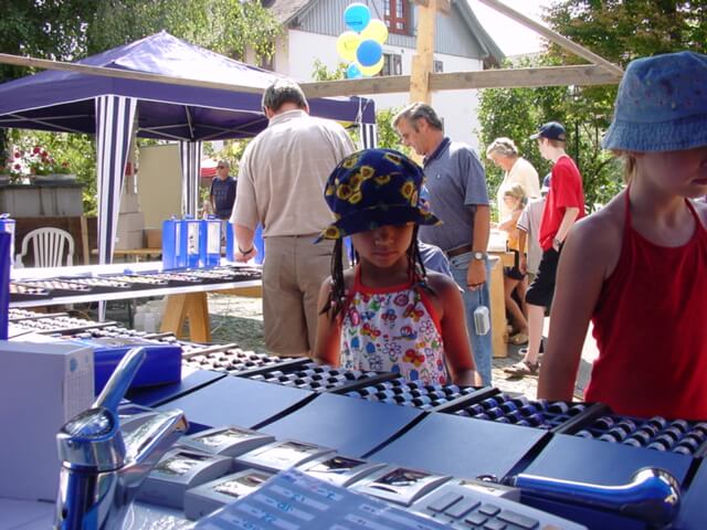 Fontaine de démonstration en prêt